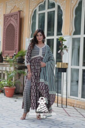 Everyday Comfort Cotton Special Designer Gown Wear