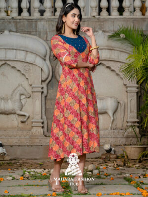 👗 Flawless Multi-Tone Rayon Kurta – Fully Stitched Elegance