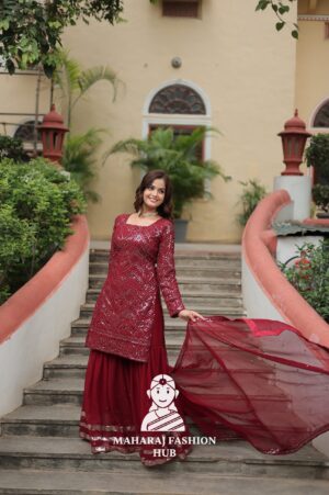 ✨ Sequins & Gota Patti Glam - Special Designer Gown